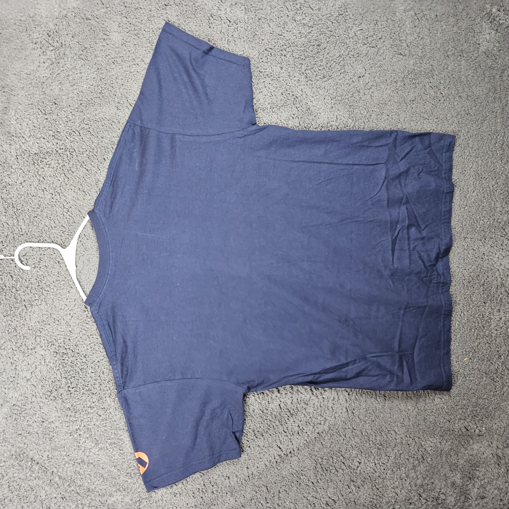 Worth TShirt Mens XL Blue Graphic Logo Crewneck Athletic‎ - Picture 7 of 8